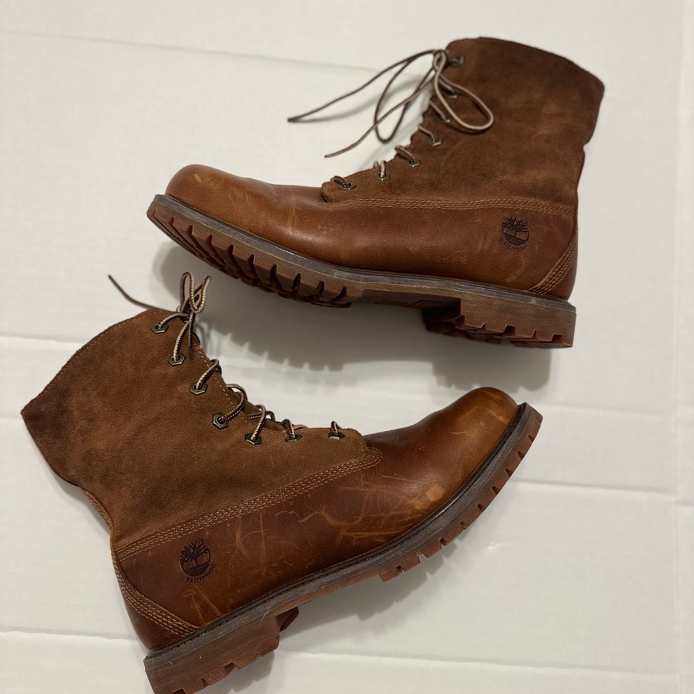 Women's Timberland® Warm-Lined Waterproof Roll-Top Boot - Picture 8 of 8